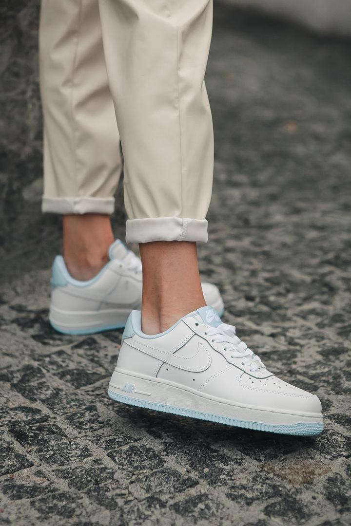 Nike Air Force 1 White Blue 5