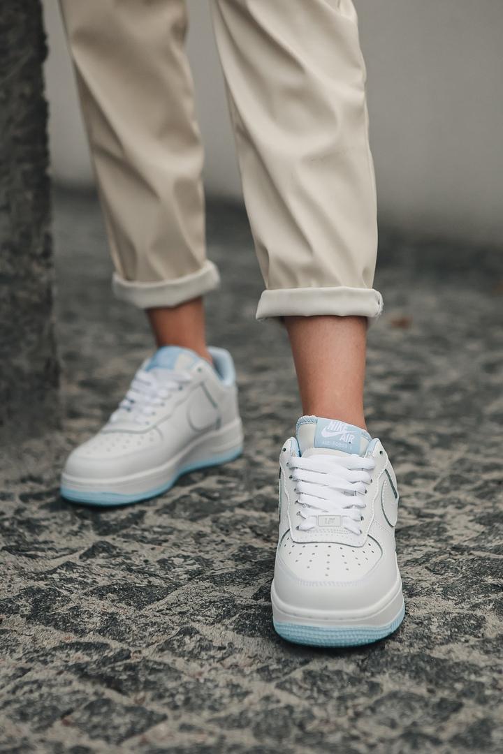 Nike Air Force 1 White Blue 5