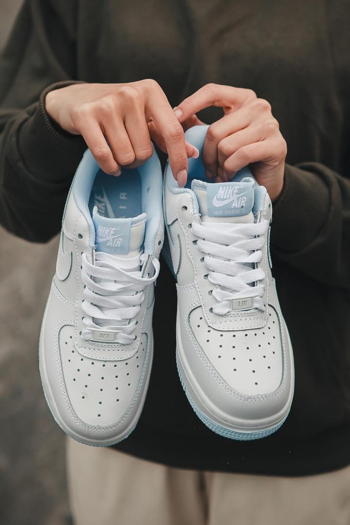 Nike Air Force 1 White Blue 5