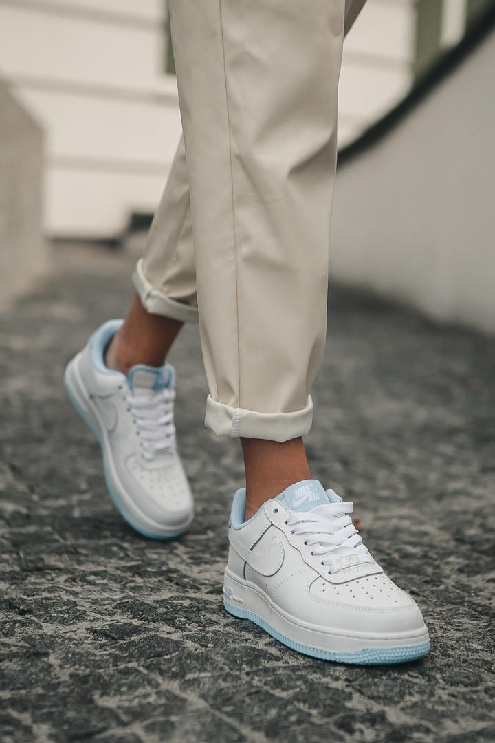 Nike Air Force 1 White Blue 5