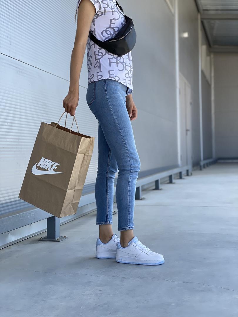 Nike Air Force 1 White Blue 5