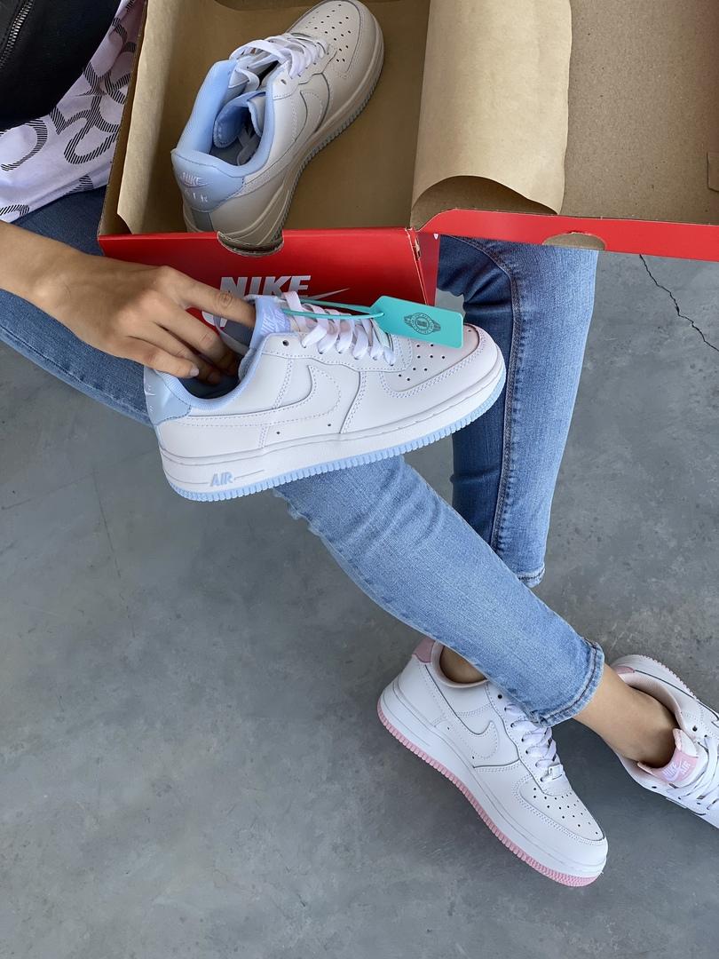 Nike Air Force 1 White Blue 5