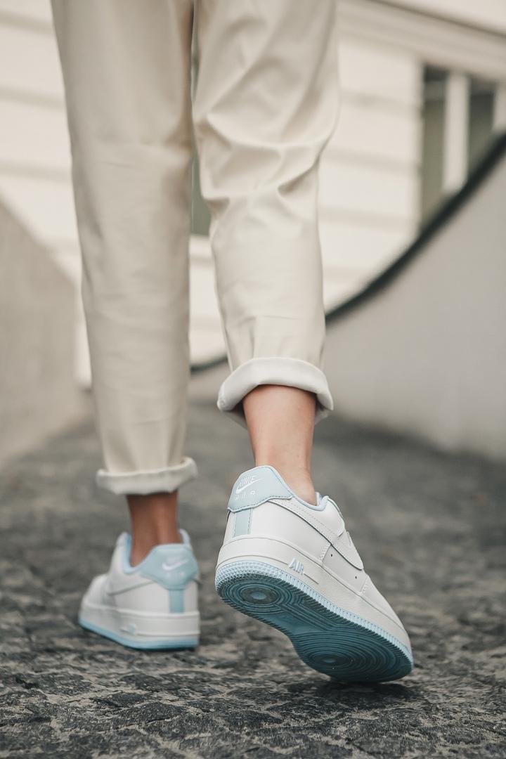 Nike Air Force 1 White Blue 5