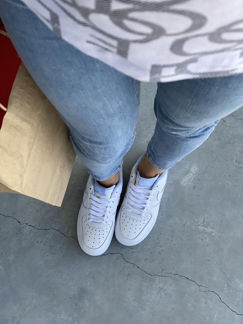 Nike Air Force 1 White Blue 5