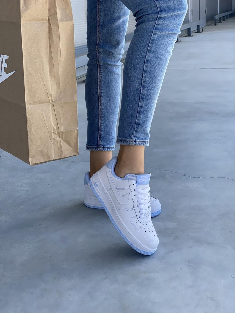 Nike Air Force 1 White Blue 5