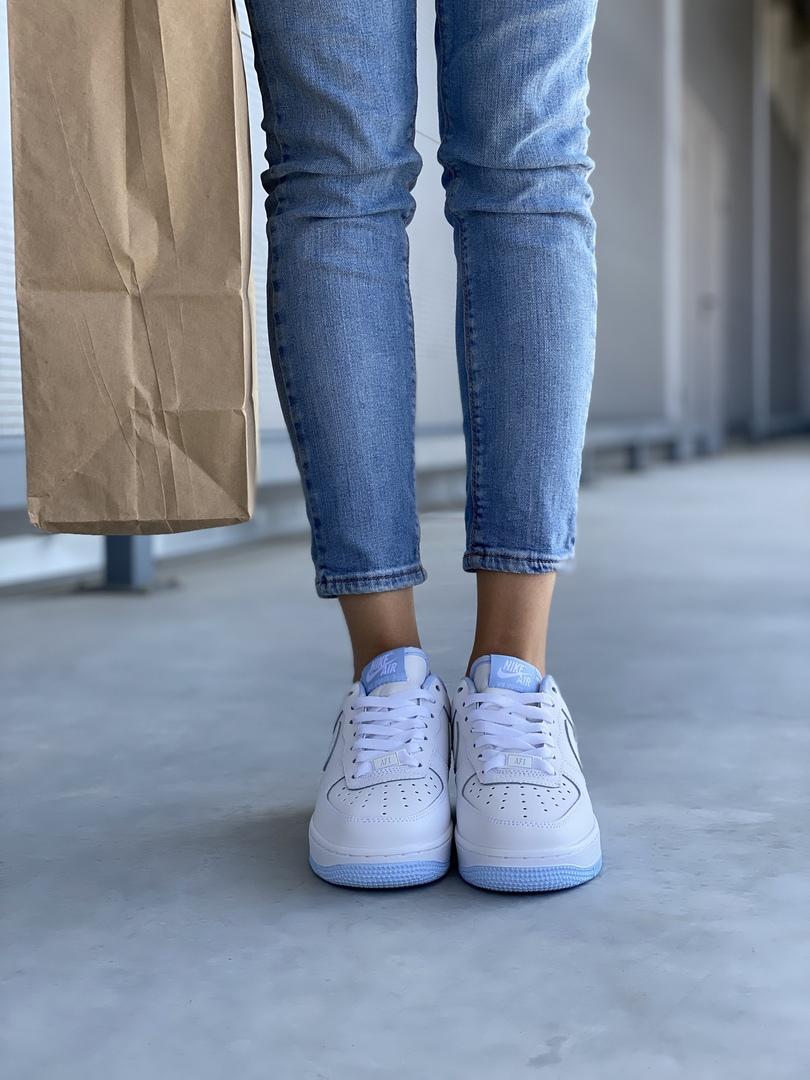 Nike Air Force 1 White Blue 5