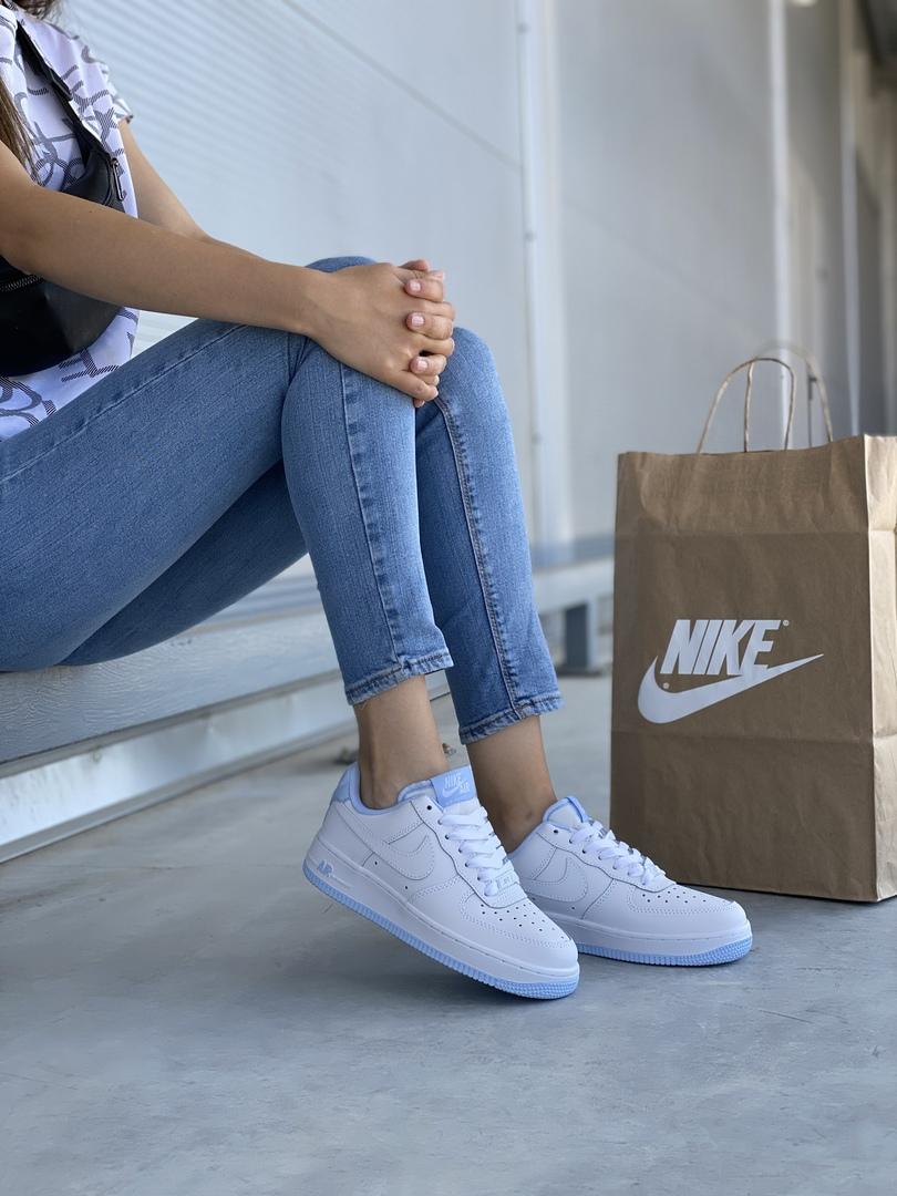 Nike Air Force 1 White Blue 5