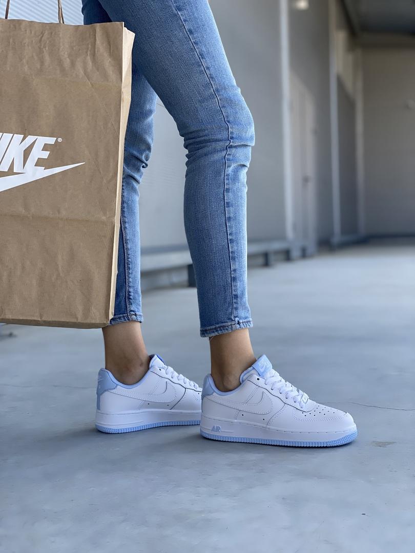 Nike Air Force 1 White Blue 5