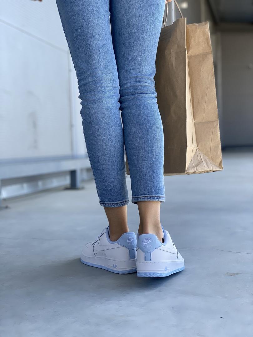 Nike Air Force 1 White Blue 5