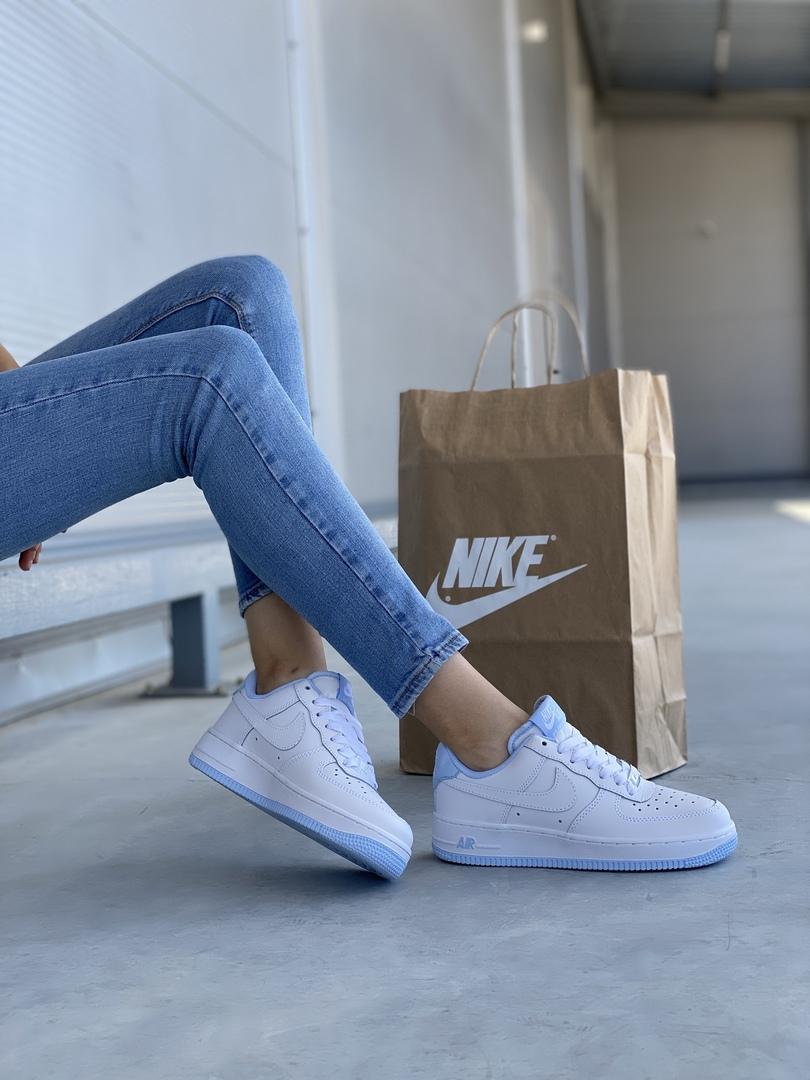 Nike Air Force 1 White Blue 5
