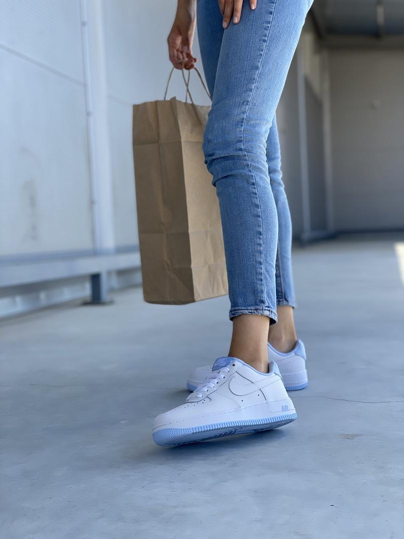 Nike Air Force 1 White Blue 5
