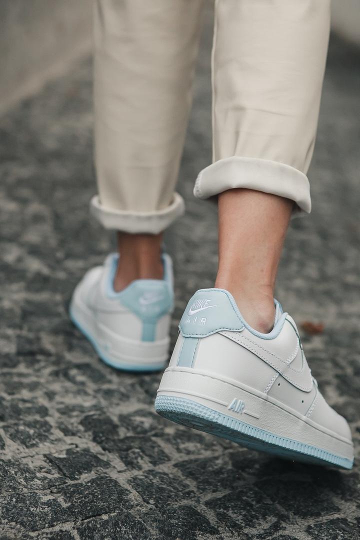 Nike Air Force 1 White Blue 5