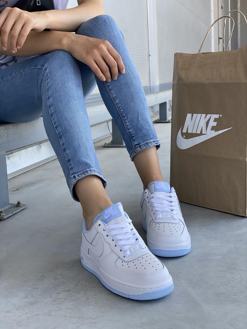 Nike Air Force 1 White Blue 5
