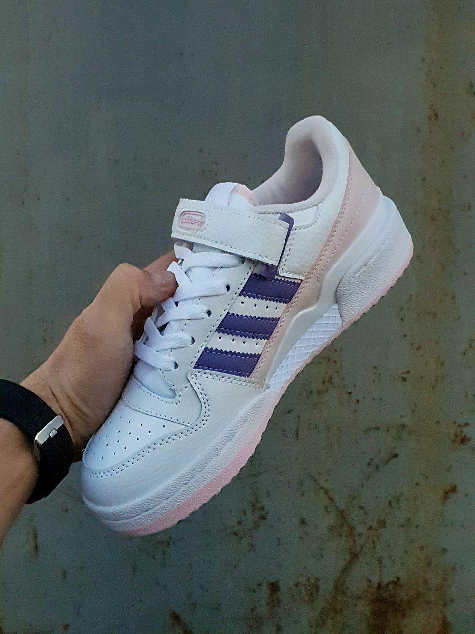 Adidas Forum White Pink Purple