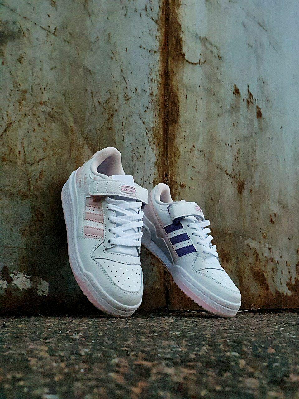Adidas Forum White Pink Purple