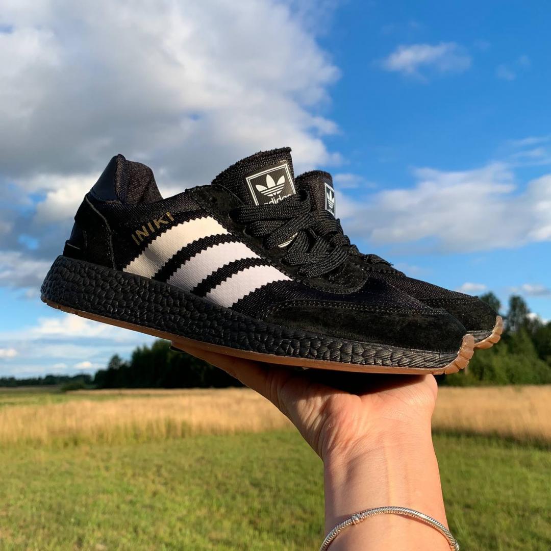 Adidas Iniki Black White v2