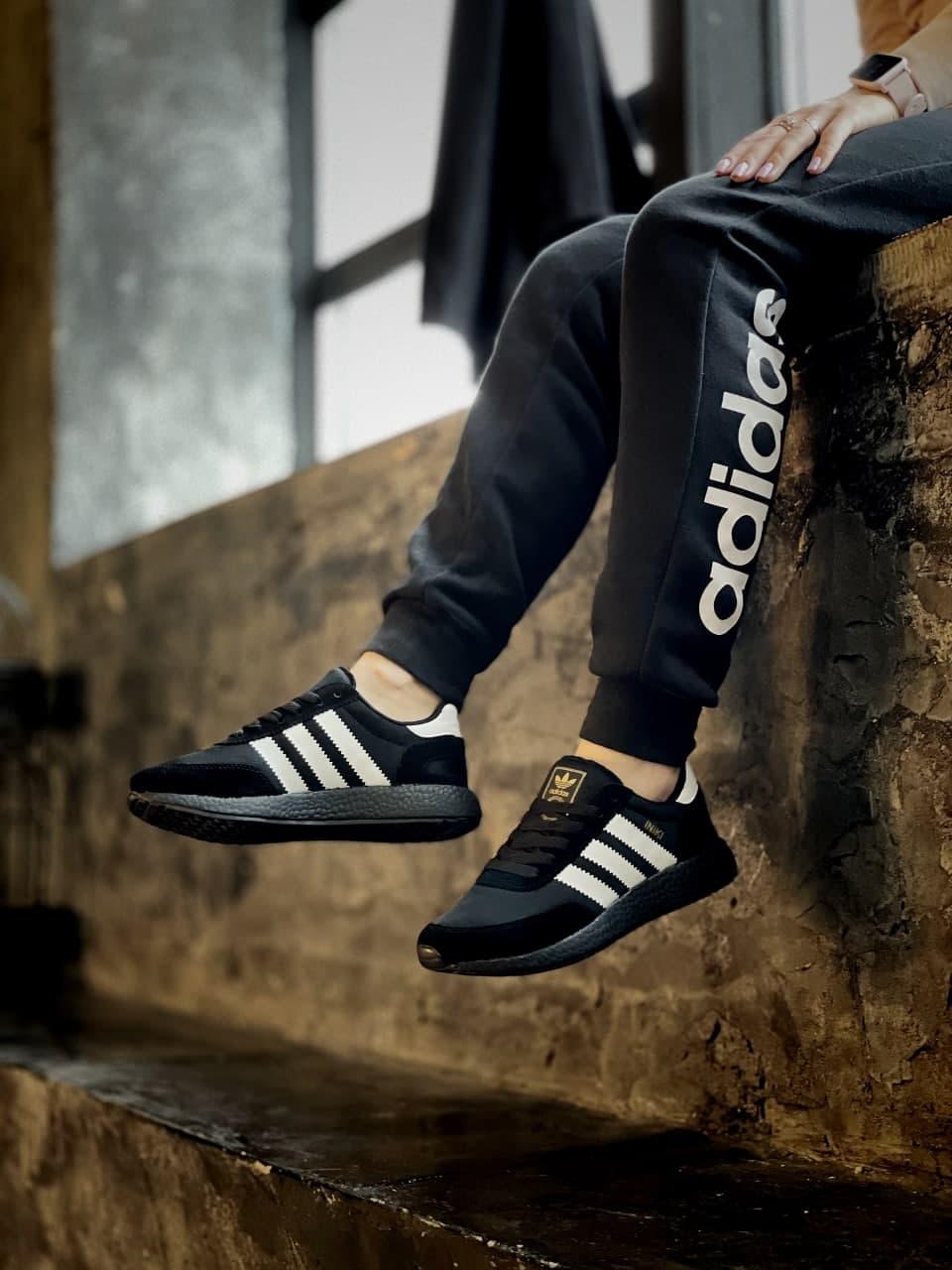 Adidas Iniki Black White 2