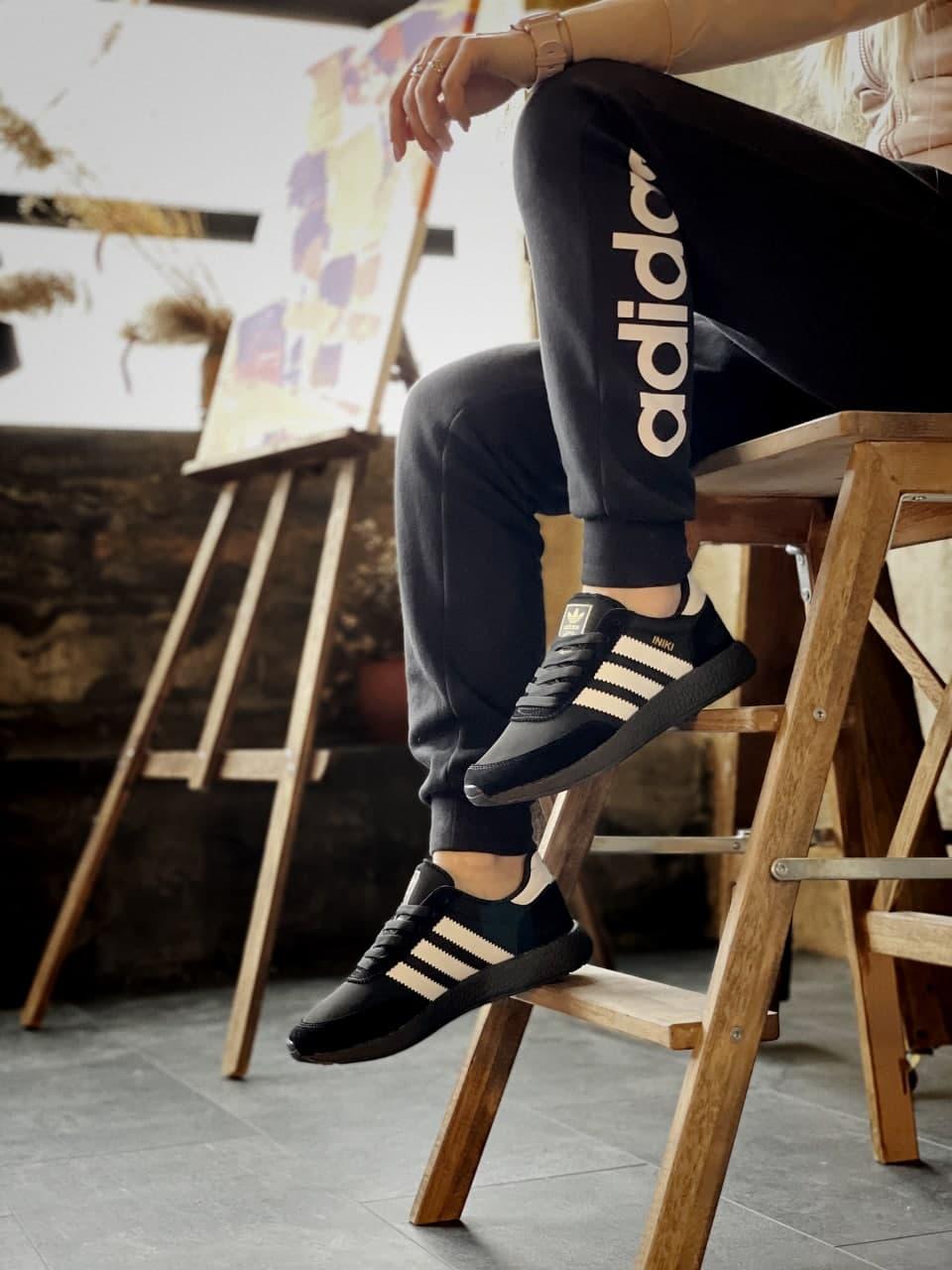Adidas Iniki Black White 2