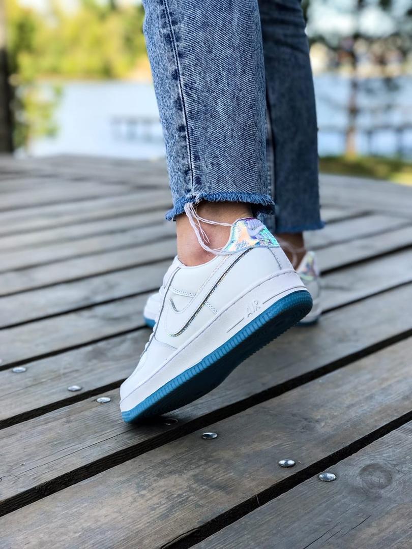 Nike Air Force 1 White Blue 6