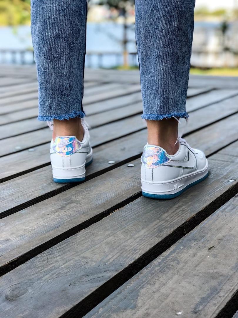 Nike Air Force 1 White Blue 6