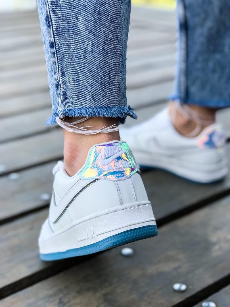 Nike Air Force 1 White Blue 6