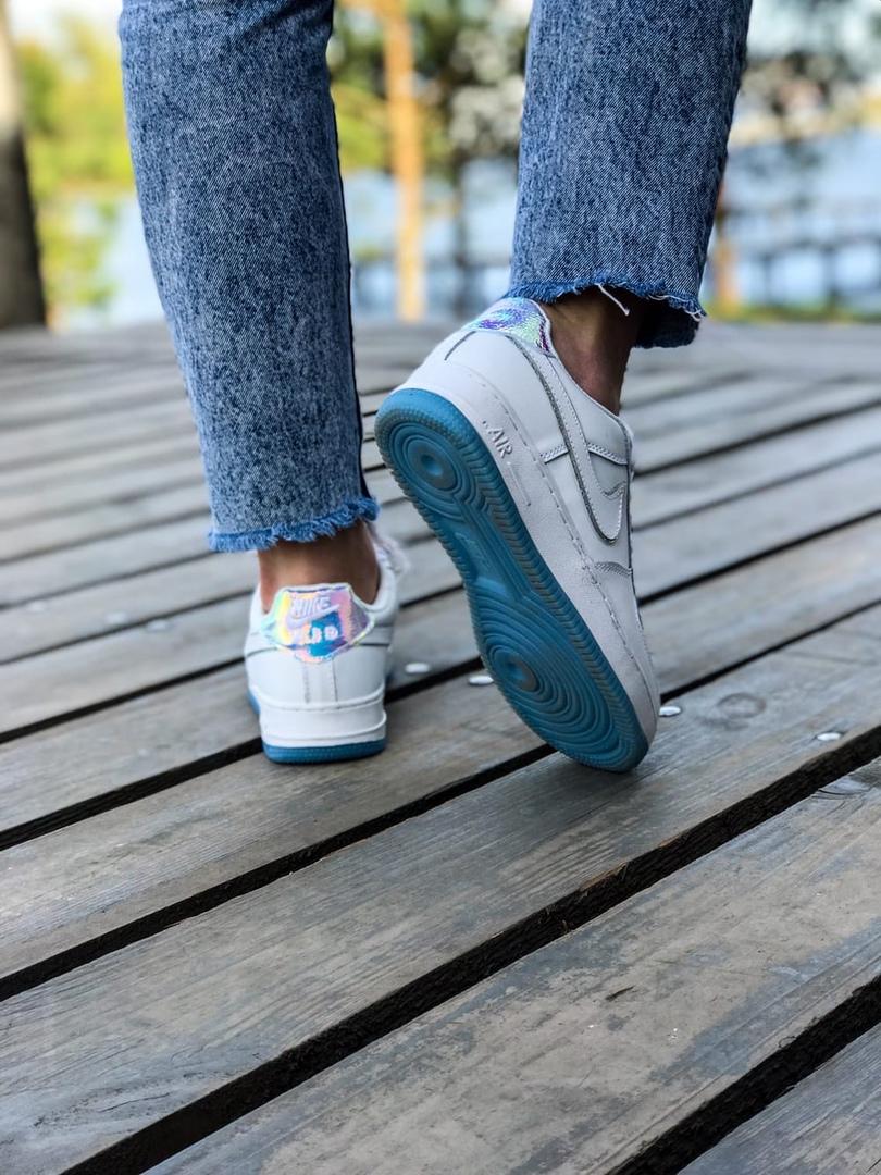 Nike Air Force 1 White Blue 6