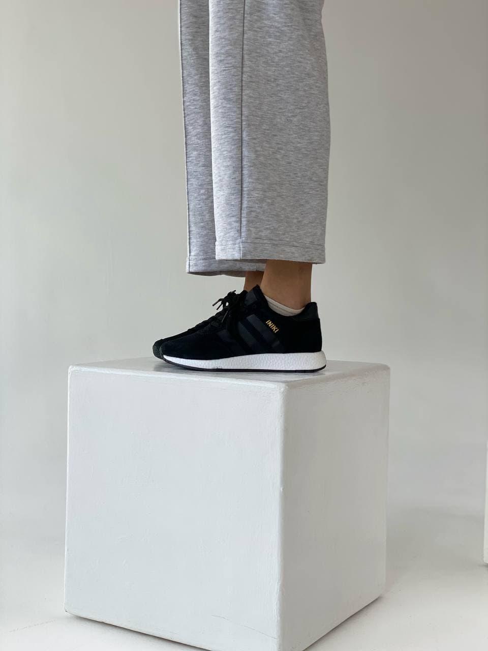 Adidas Iniki Black White 3