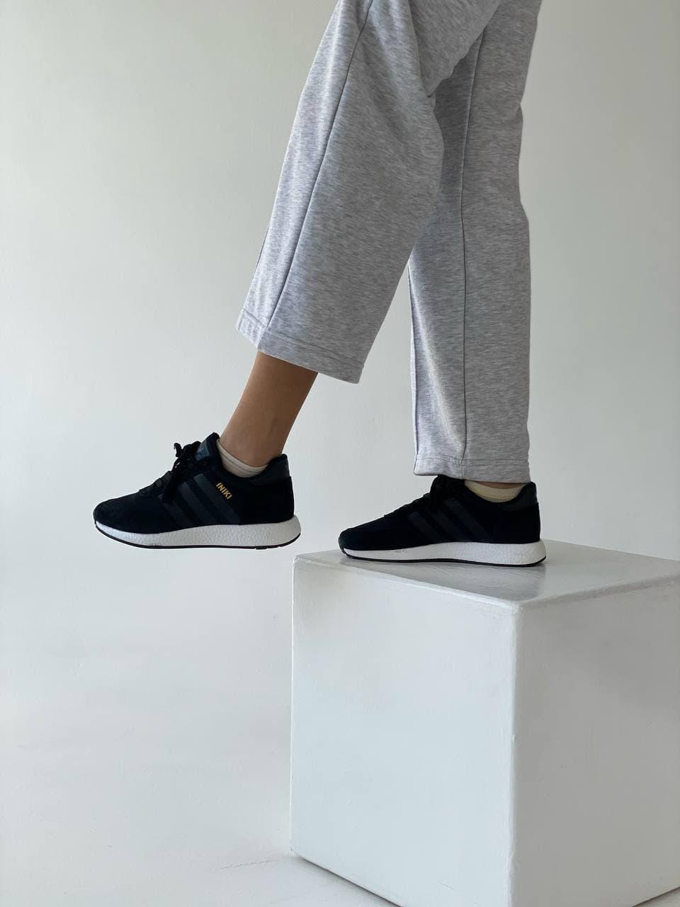 Adidas Iniki Black White 3