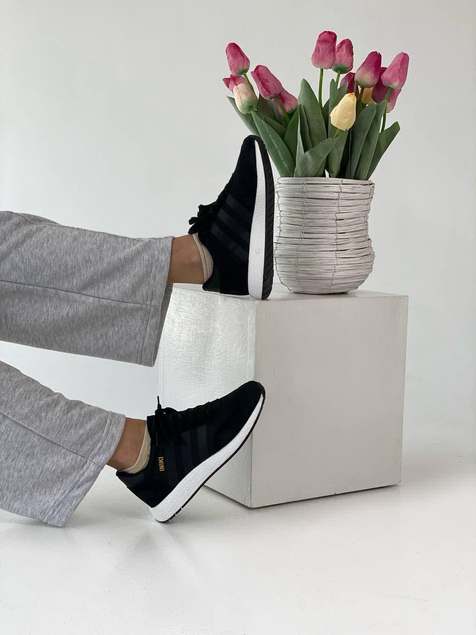 Adidas Iniki Black White 3