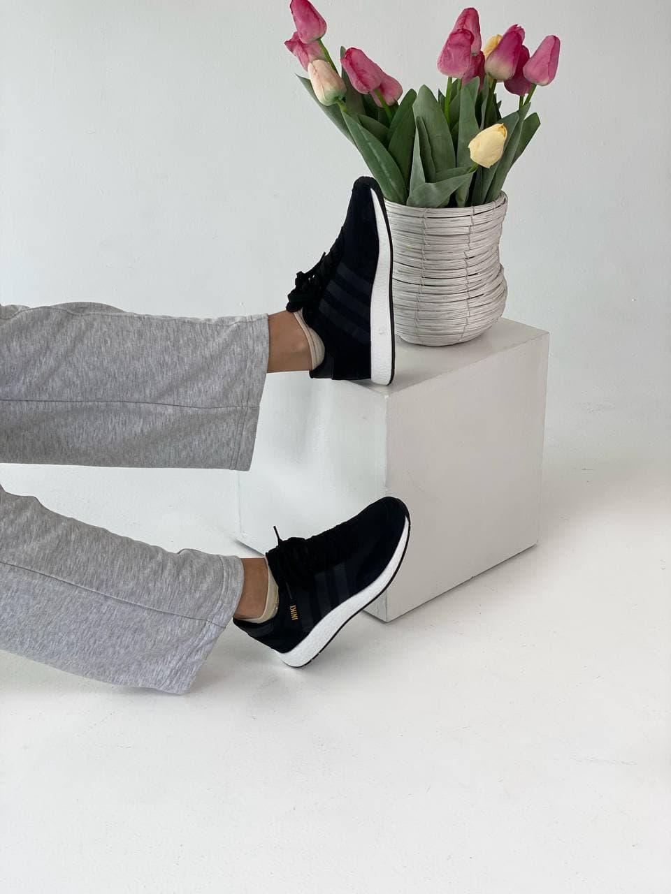 Adidas Iniki Black White 3
