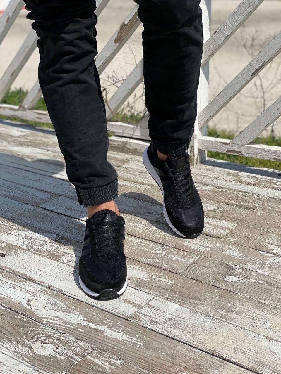 Adidas Iniki Black White 3