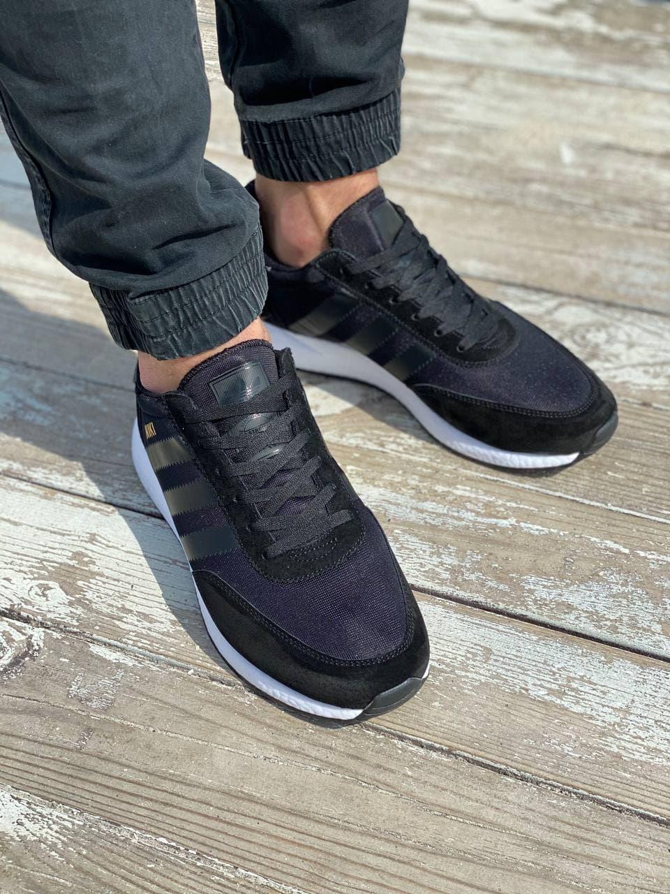 Adidas Iniki Black White 3