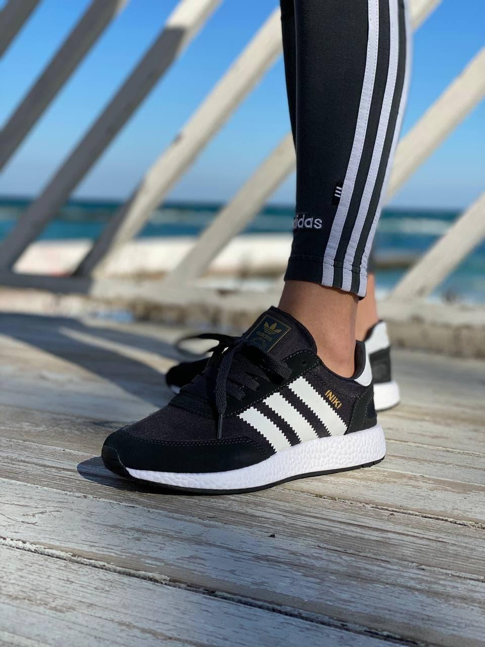 Adidas Iniki Black White 4