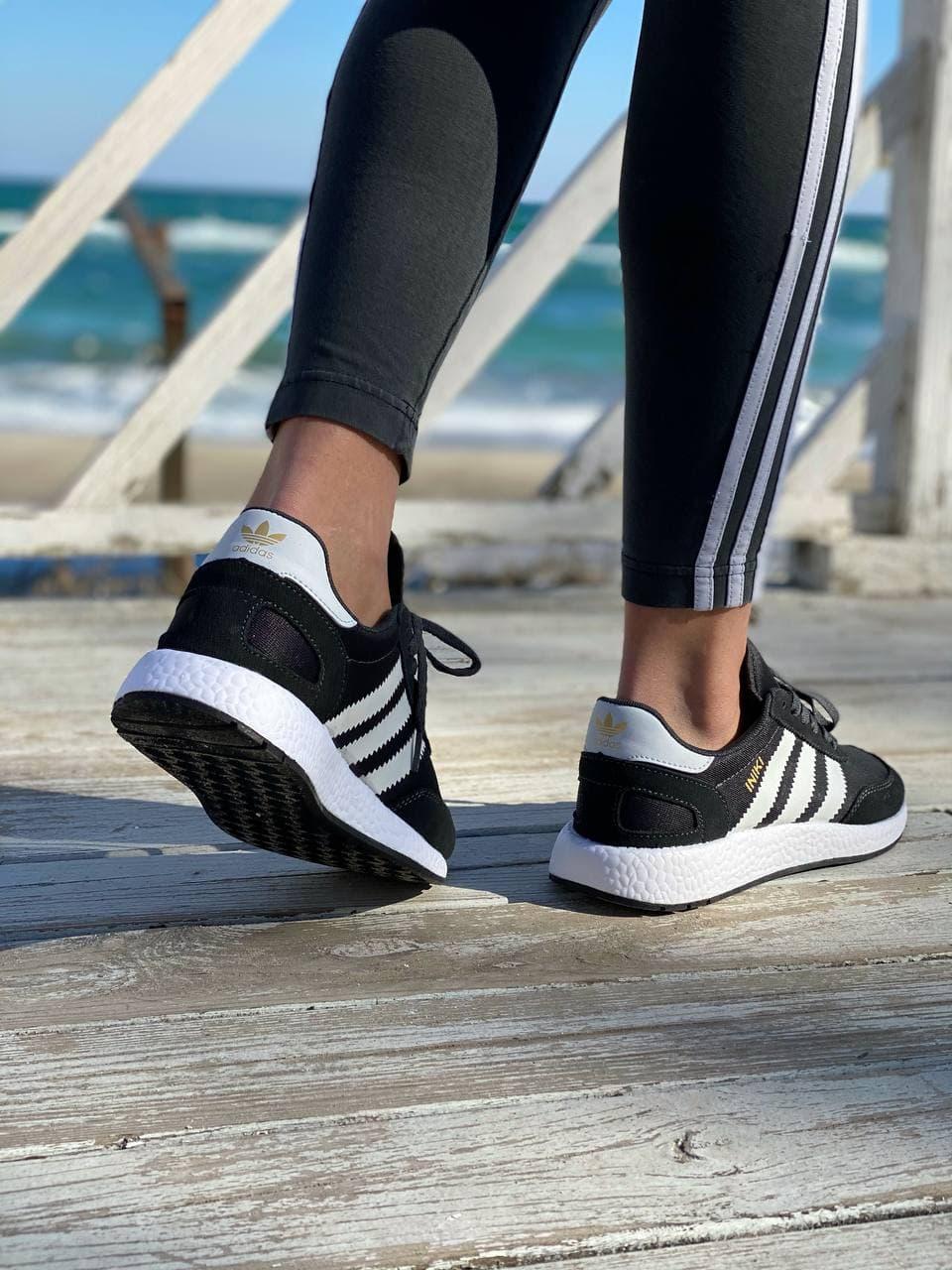 Adidas Iniki Black White 4
