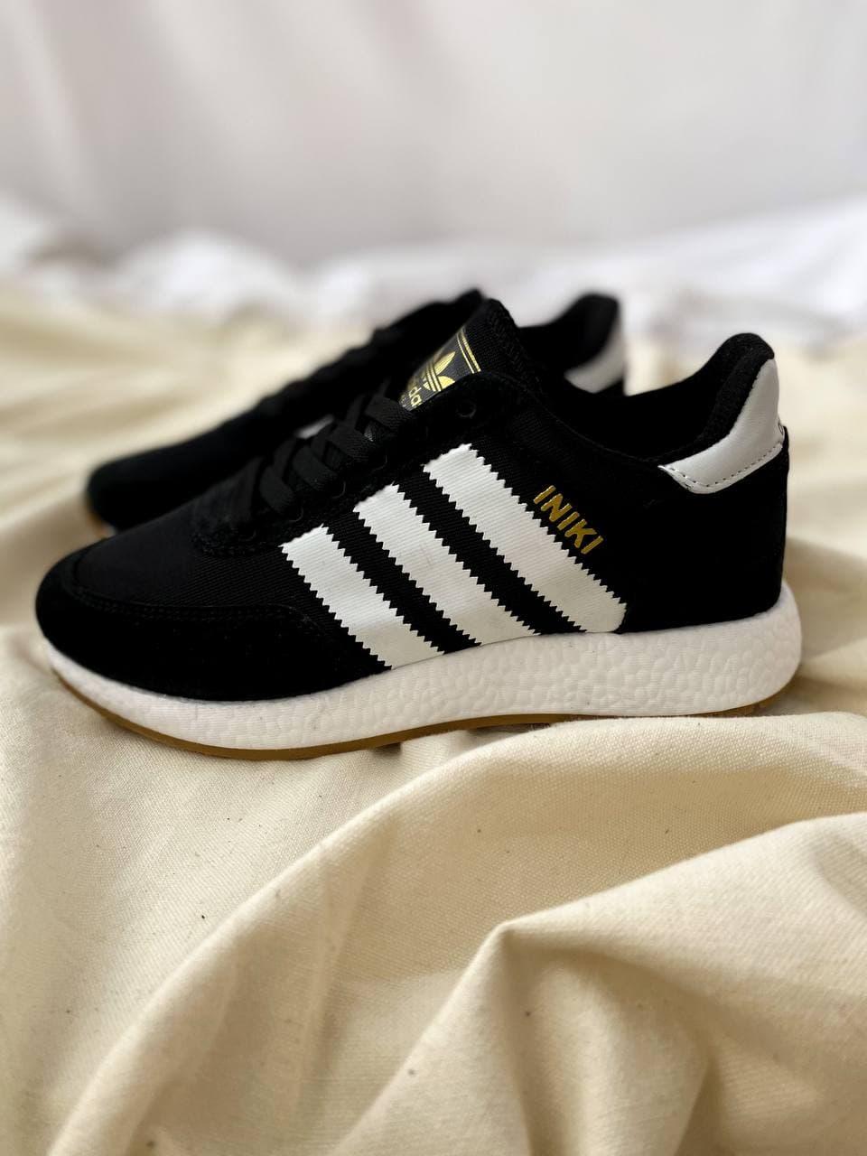 Adidas Iniki Black White 6