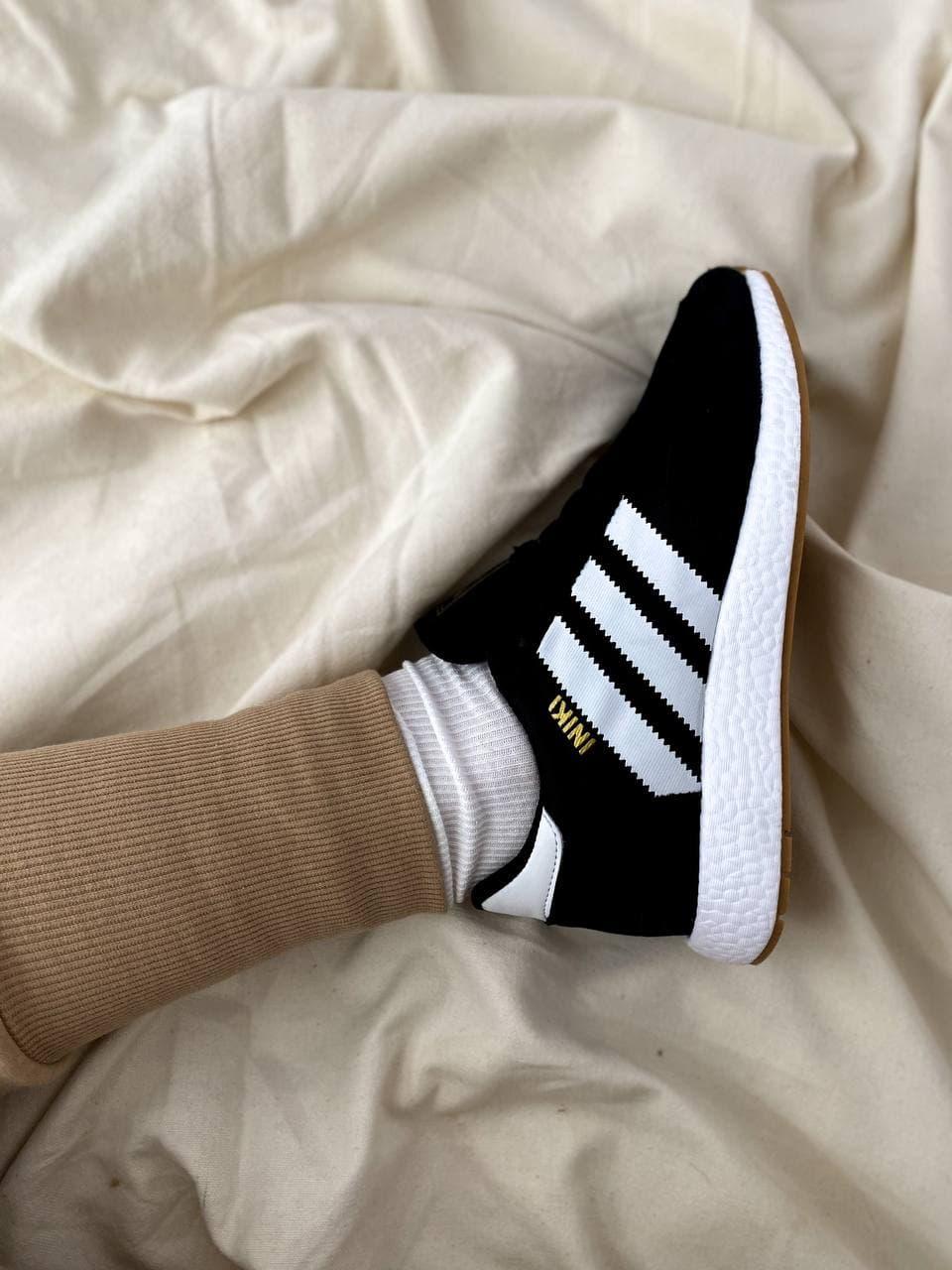 Adidas Iniki Black White 6
