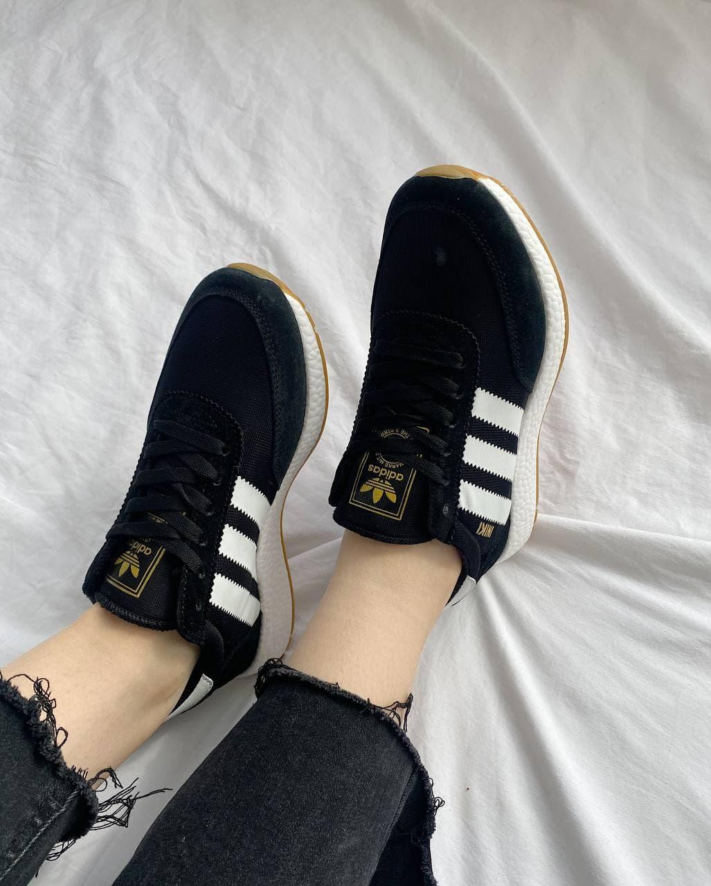 Adidas Iniki Black White 6