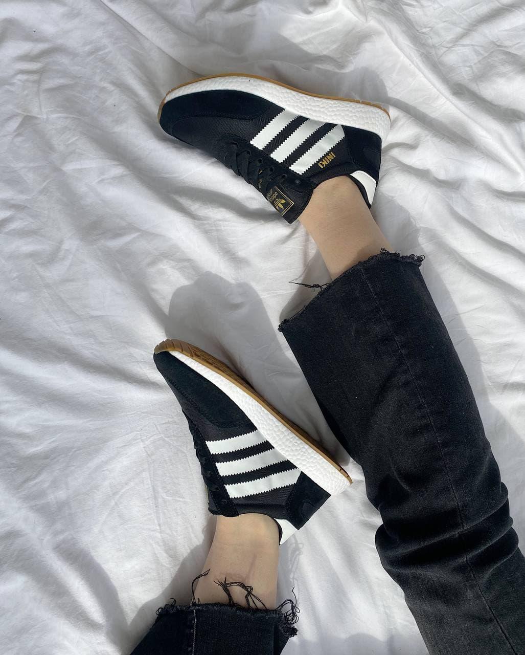 Adidas Iniki Black White 6