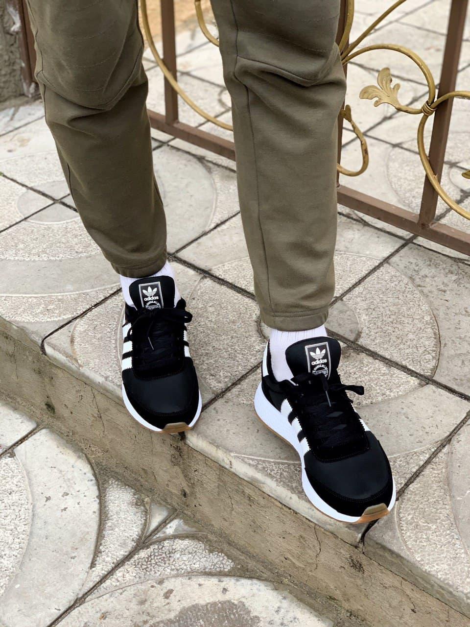 Adidas Iniki Black White 7