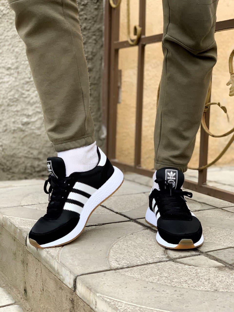 Adidas Iniki Black White 7