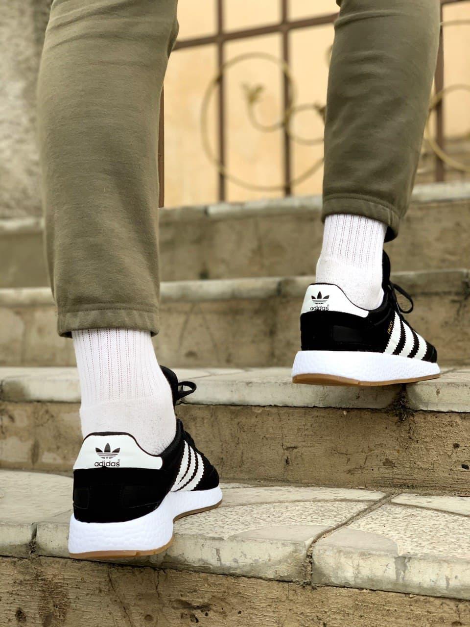 Adidas Iniki Black White 7