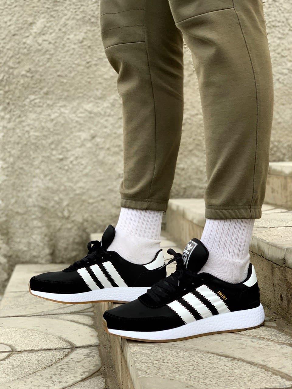 Adidas Iniki Black White 7
