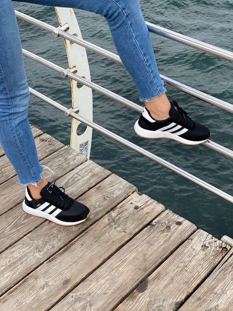 Adidas Iniki Black White 7