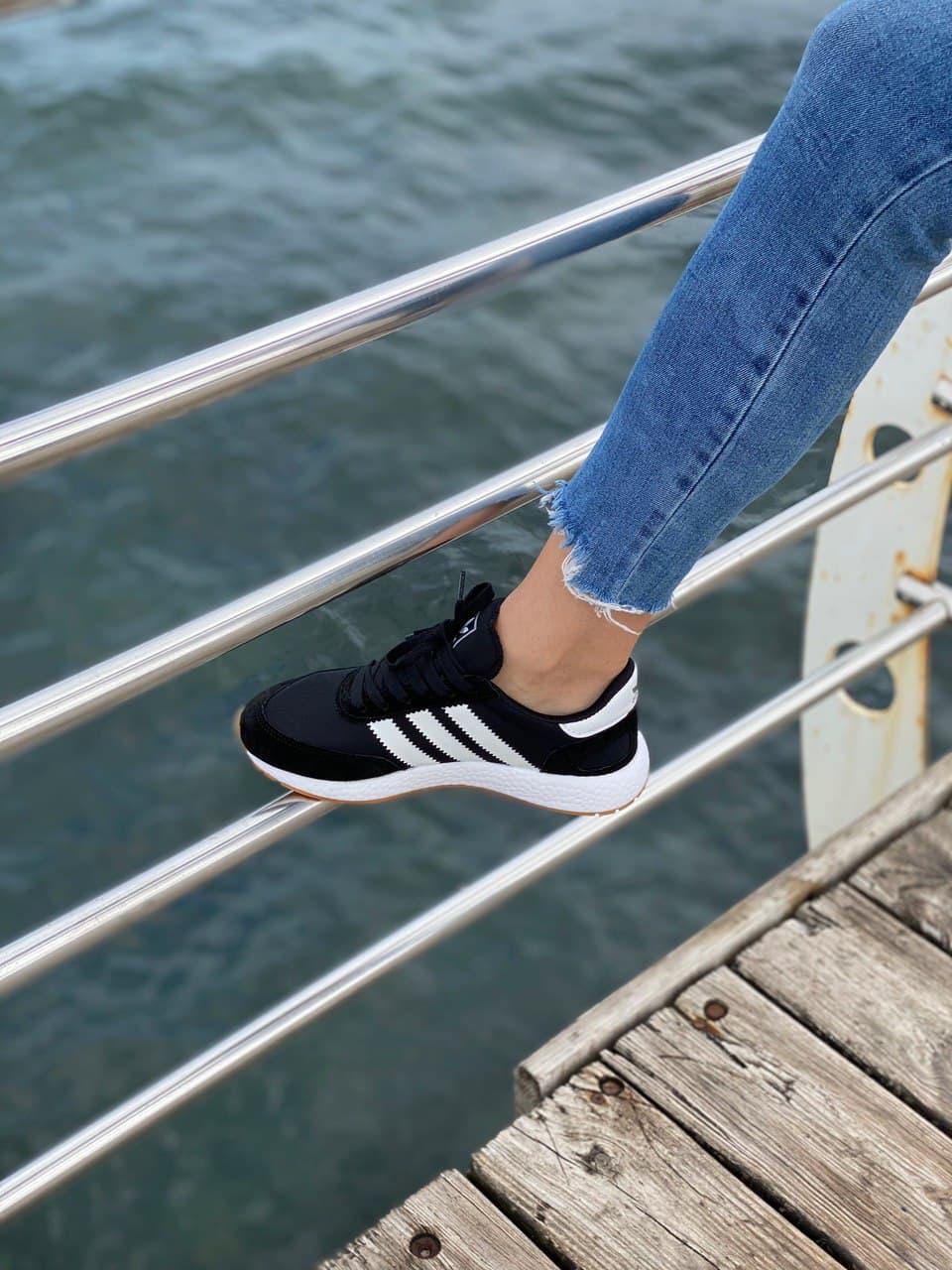 Adidas Iniki Black White 7