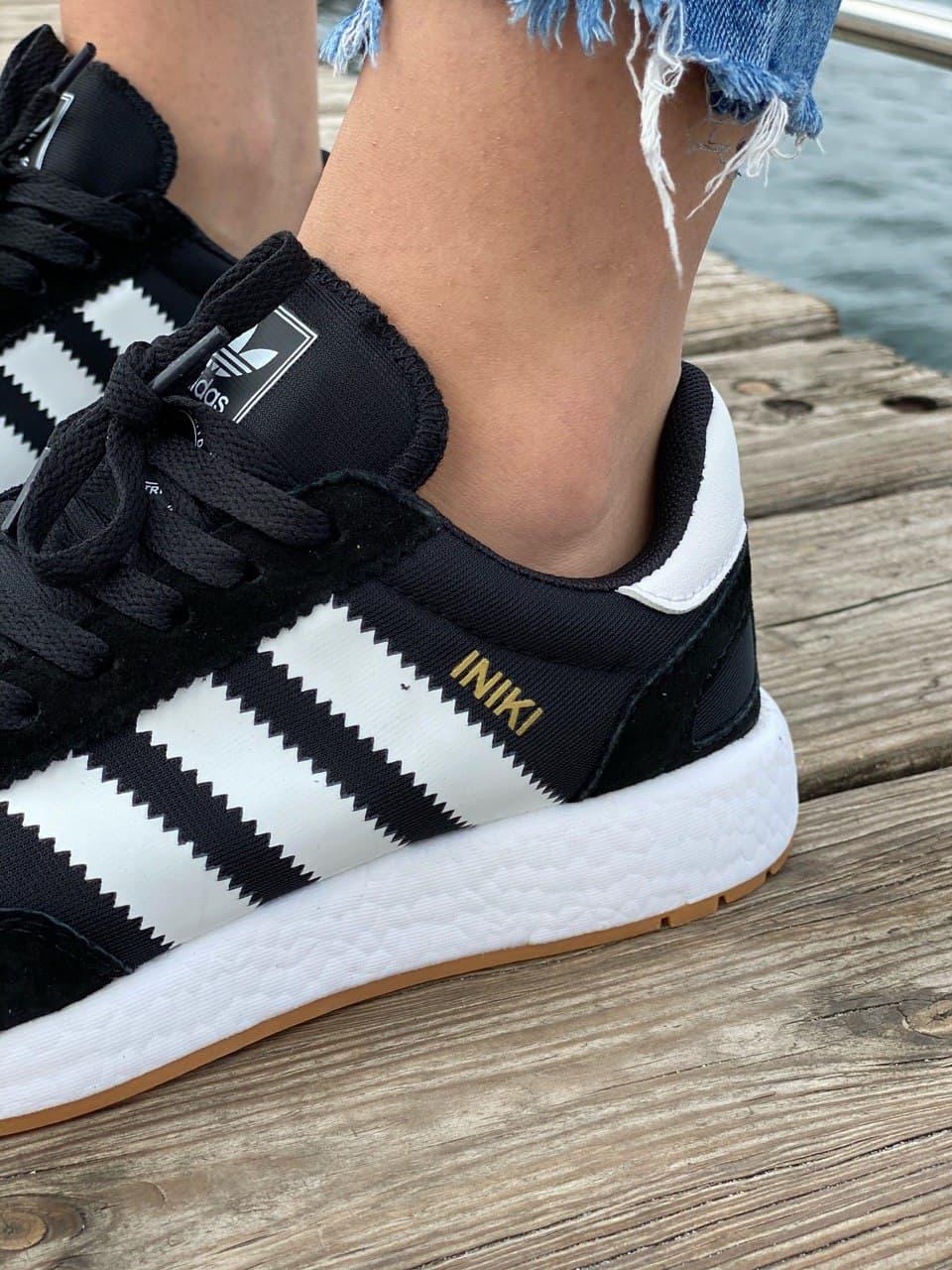 Adidas Iniki Black White 7