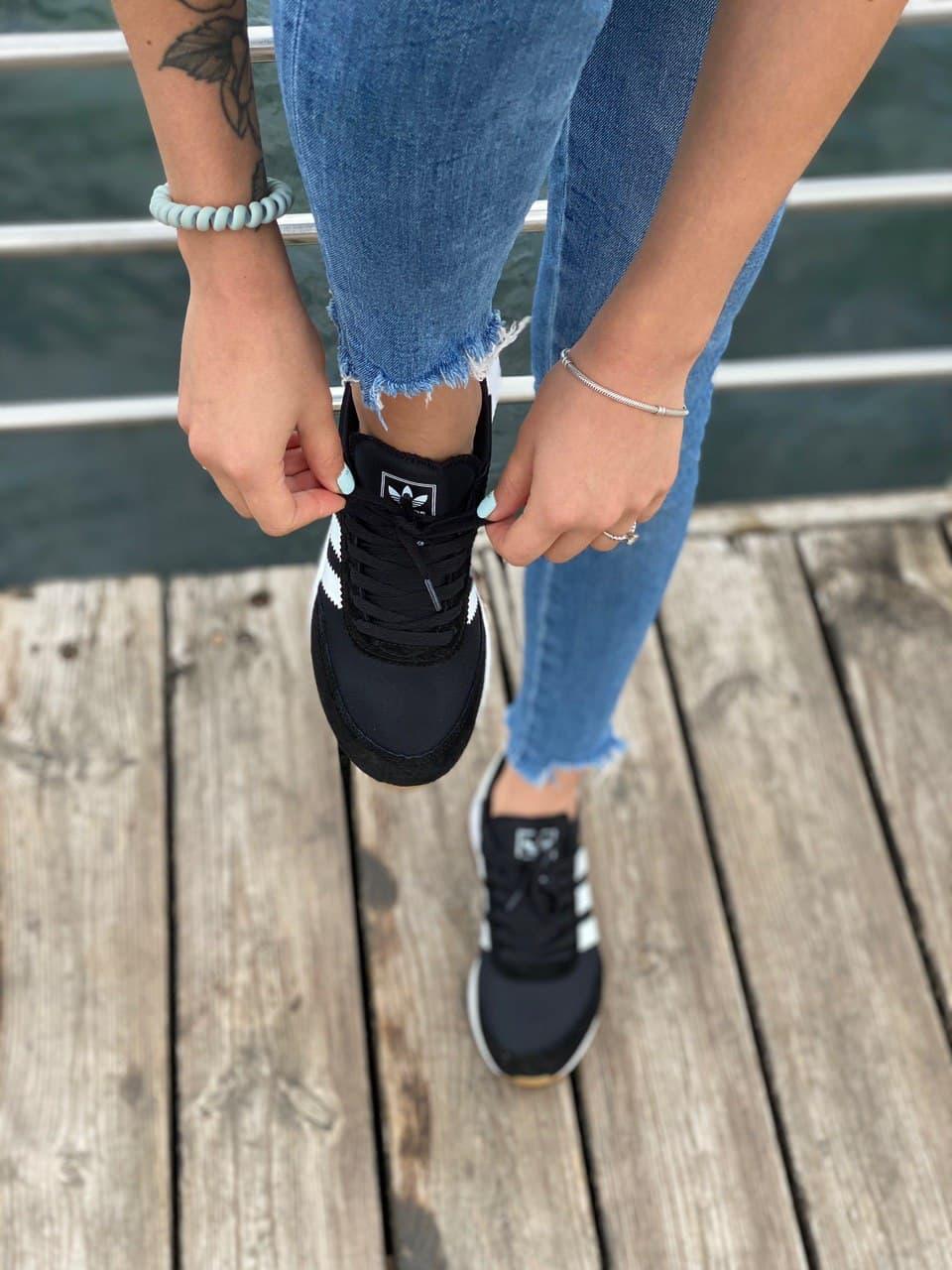 Adidas Iniki Black White 7