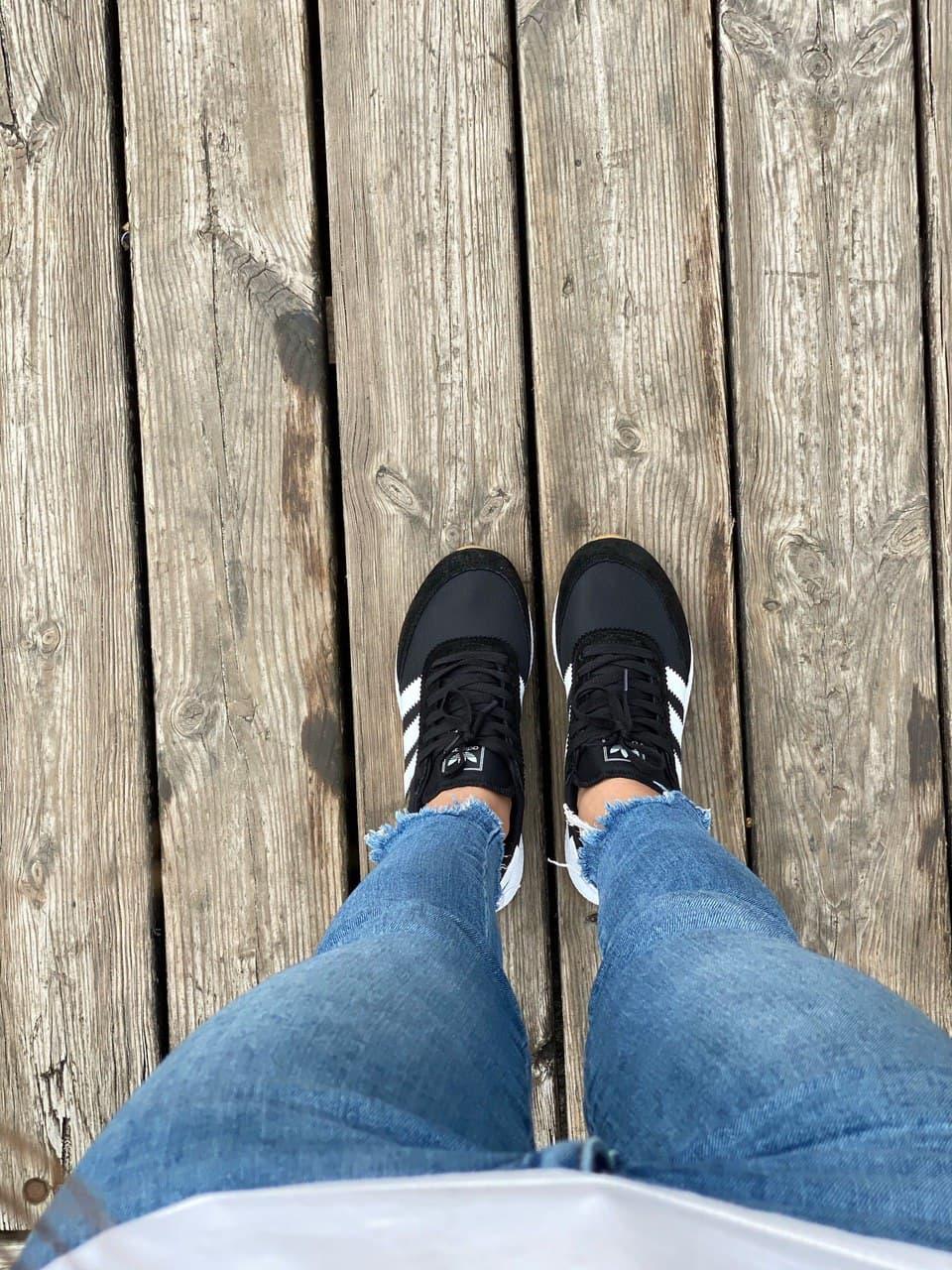 Adidas Iniki Black White 7