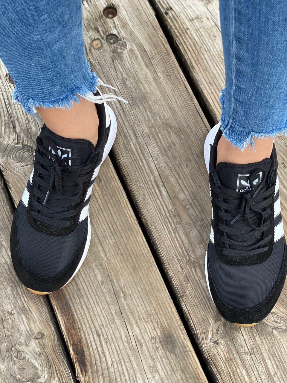 Adidas Iniki Black White 7