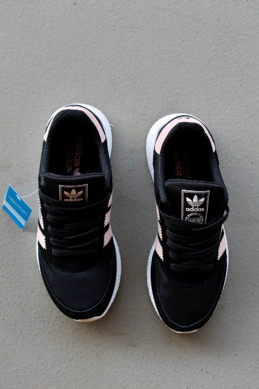 Adidas Iniki Black White Pink