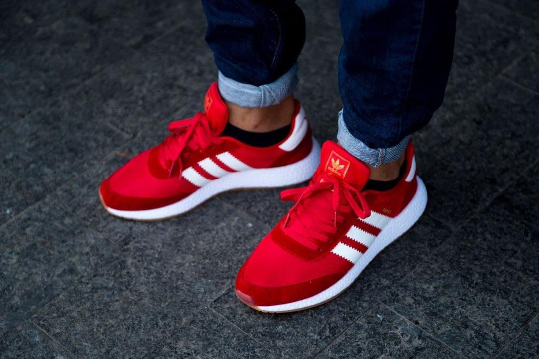 Adidas Iniki Red White 2